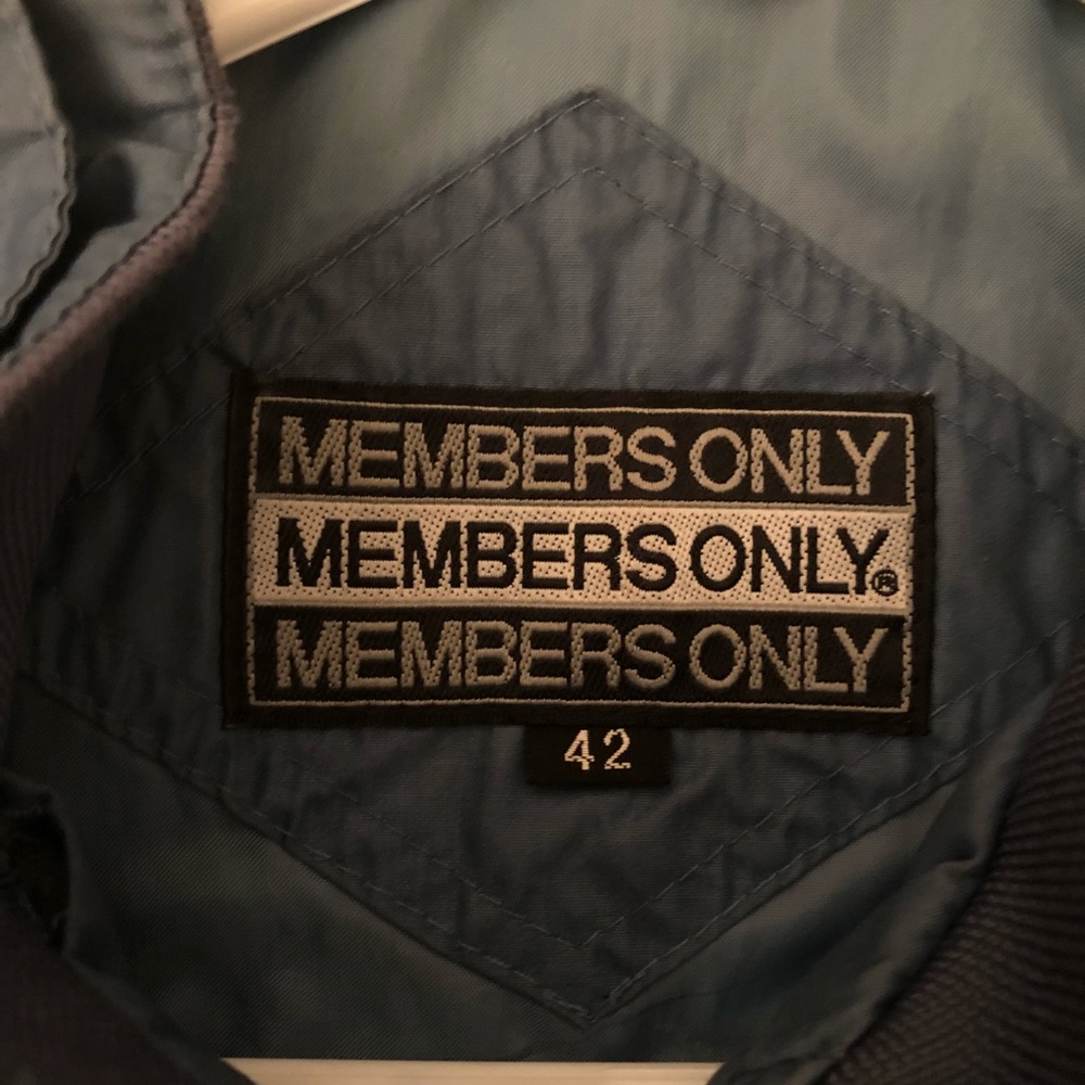 Members Only Men’s Iconic Racer Jacket - Picture 3 of 4